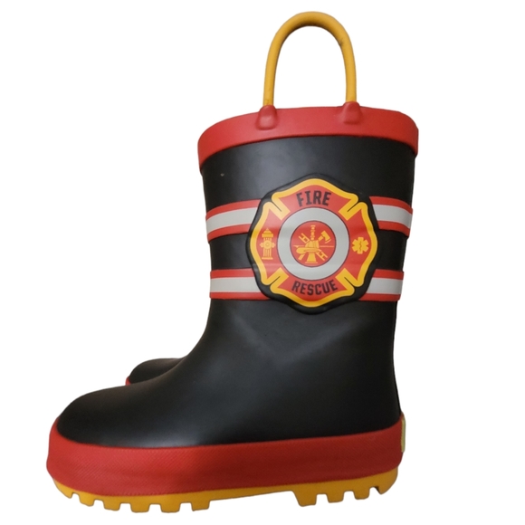 Western Chief Children’s Rain/Snow Boots (Fire Chief) - Picture 4 of 4